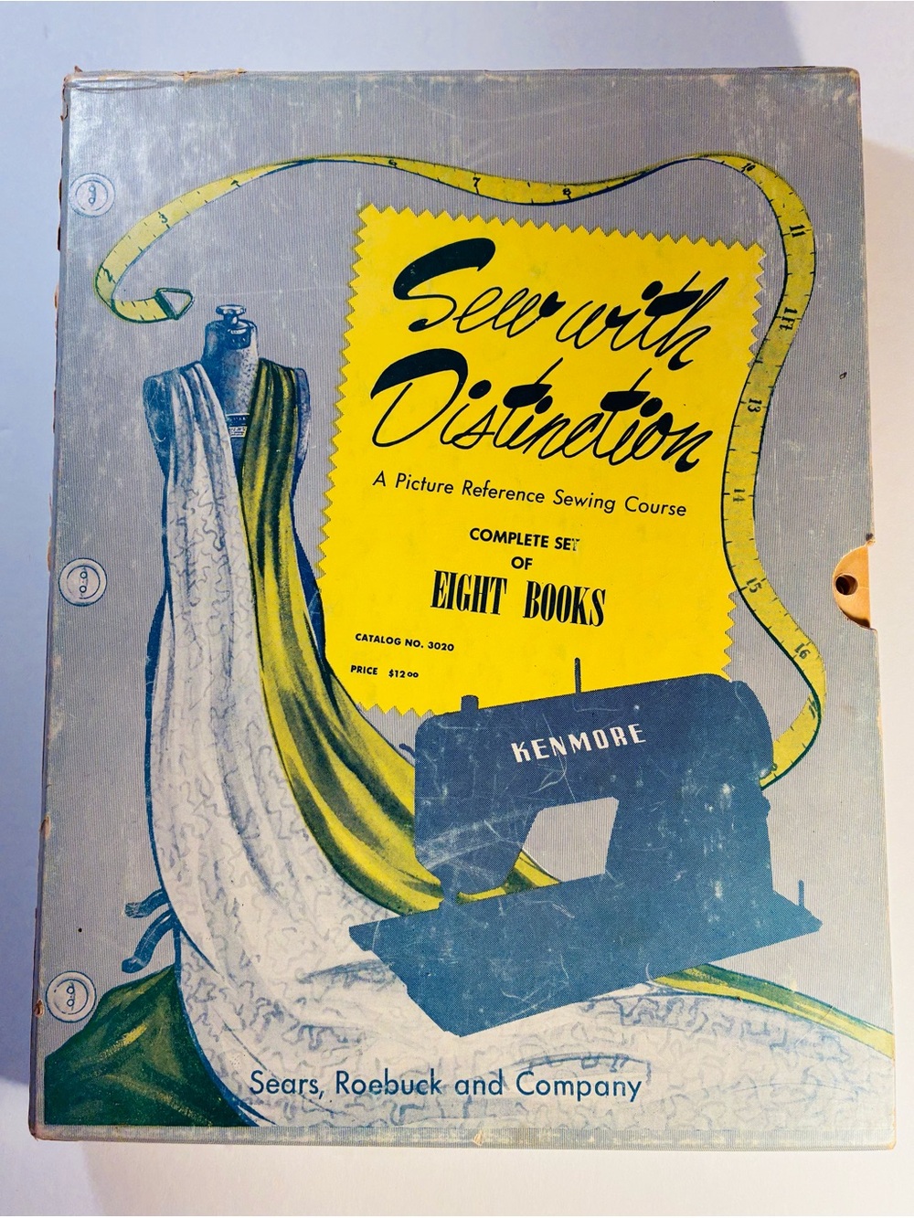 1953 Vintage Sewing books By Sears and Roebuck
